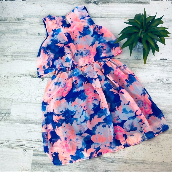 Weavers Girl floral dress size 7 - Picture 2 of 3